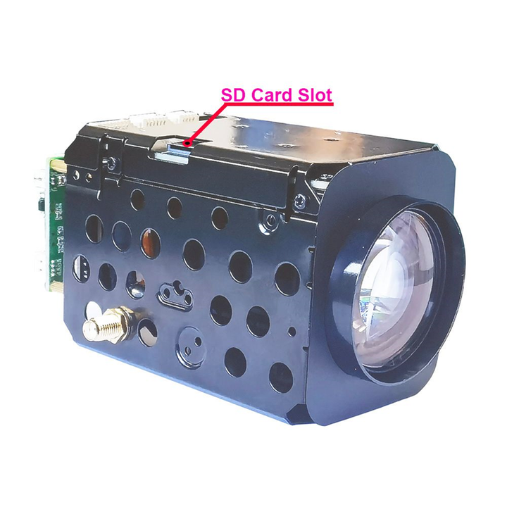 Plug and Play 4K 8MP IMX415 IP Camera with 36X Zoom Wireless Wifi for Indoor Use H.265 Video Compression 1-Year Warranty Industrial Wholesale Custom Solutions
