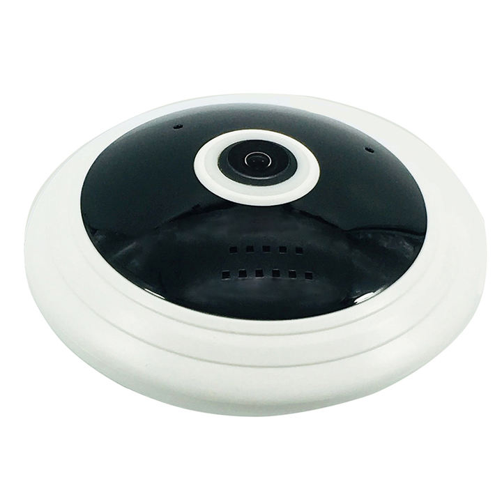 Panoramic Security CCTV Dome IP Camera 180 Degree Wide Angle Fisheye Lens Microphone POE Camera Ceiling Mount Large Volume Factory