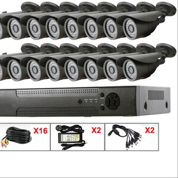 Professional surveillance camera 16ch Economic DVR System Kit, Home Alarm System