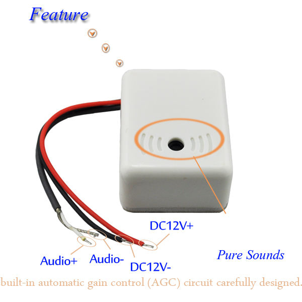 Pure Sounds CCTV Microphone Monitor