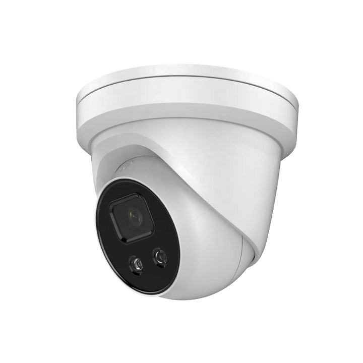 Security CCTV Color Night 4K 8MP Outdoor Waterproof Turret Metal Ball POE IP Dome Camera Built-in Microphone Global Trade Manufacturing