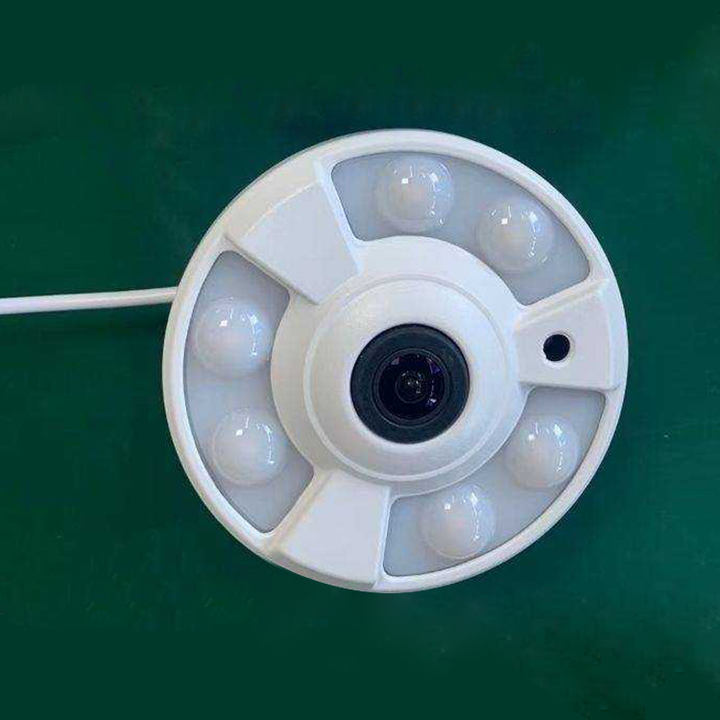 Security CCTV Analog Warm Leds Color Night Panoramic 2MP IMX323 Fish eye Len AHD Camera Factory Wholesale