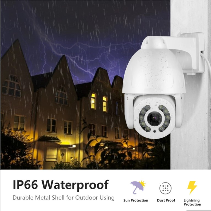 Seetong 16CH 5MP 10X ZOOM PTZ Poe Security Camera System Human Motion Track Color Night Cctv Camera NVR PTZ POE Kit Large-Scale Factory