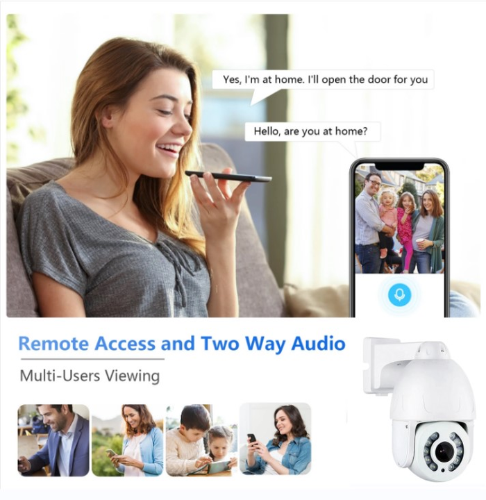 Seetong 16CH 5MP 10X ZOOM PTZ Poe Security Camera System Human Motion Track Color Night Cctv Camera NVR PTZ POE Kit Large-Scale Factory