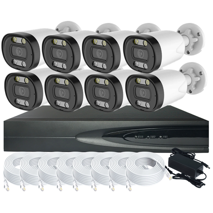 Seetong 4K 8channel 5mp Security Camera System Outdoor Home Poe Nvr Kit Cctv Ip Cameras Surveillance System with 2TB HDD Customized Manufacturing Solutions