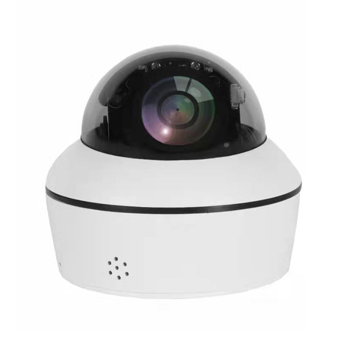 Seetong POE PTZ Mini 2.5 Dome Network IP Camera 5MP 5X ZOOM Metal Dome Camera with Two Way Audio