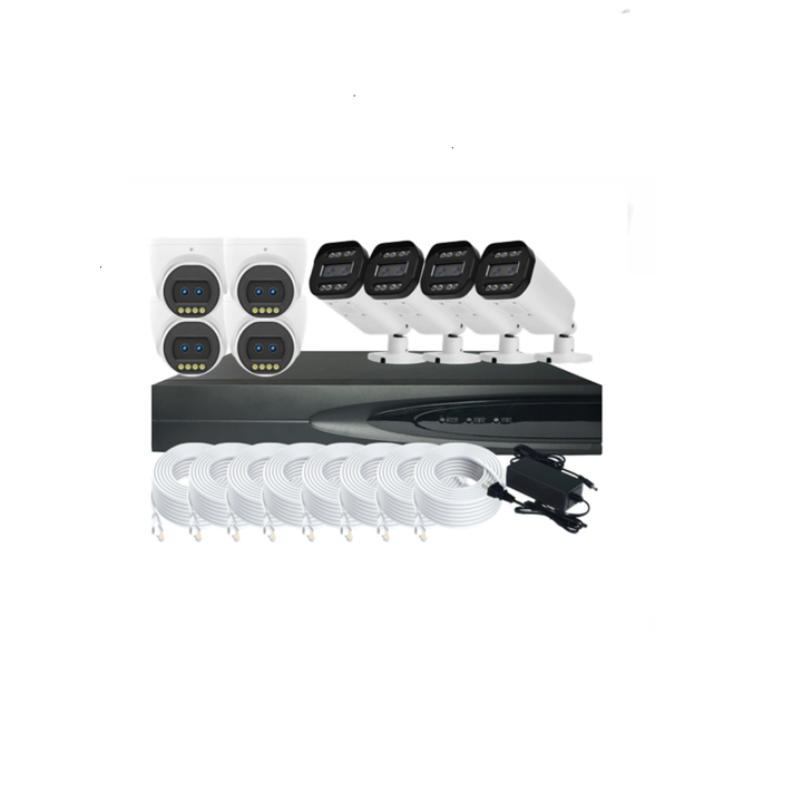 Smart Detection 5MP Blacklight Colorful Two Way Audio Binocular POE Camera Security System for Outdoor Indoor Use China Factory Supply Services