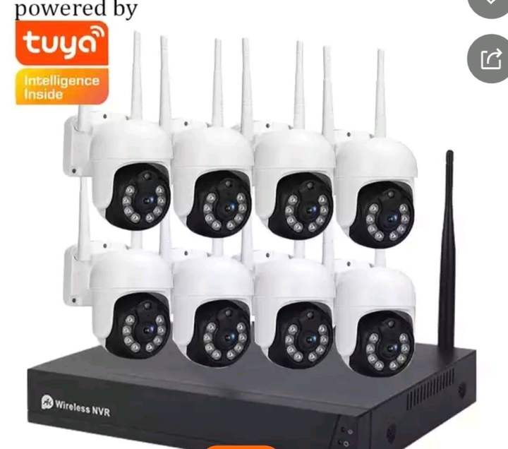 TUYA Smart Long Range Home Wireless CCTV Camera System Large-Scale Factory