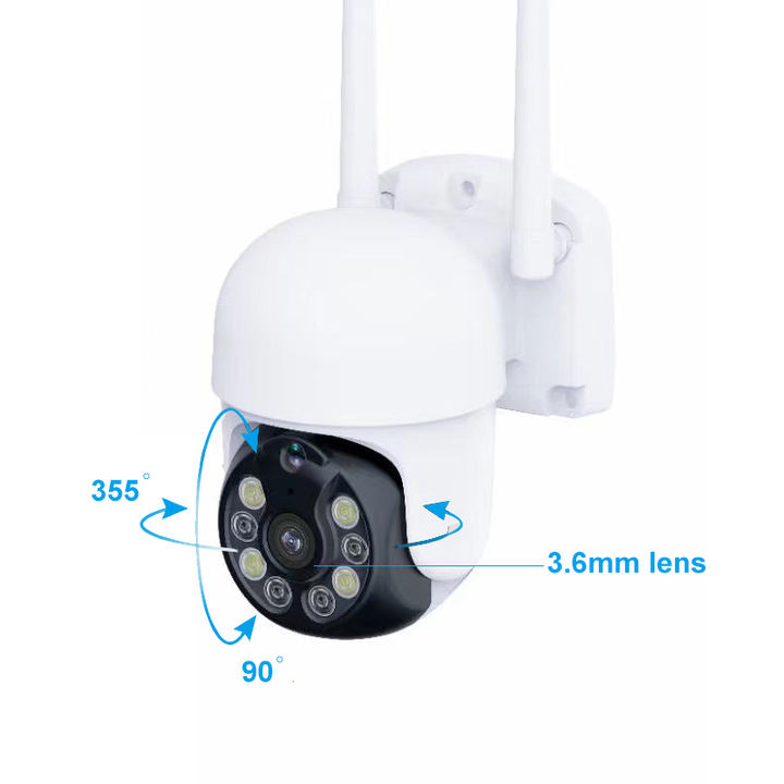 TUYA Smart Long Range Home Wireless CCTV Camera System Large-Scale Factory
