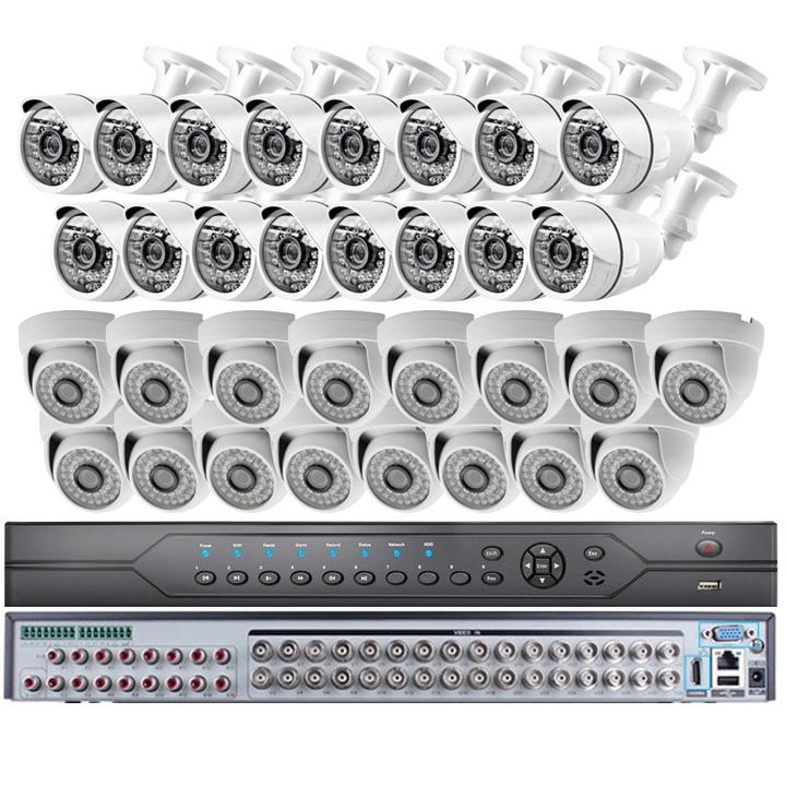 The 32 Channel  5.0 MP HD  Dvr Waterproof  CCTV Camera