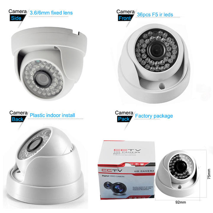 The 32 Channel  5.0 MP HD  Dvr Waterproof  CCTV Camera