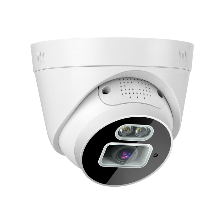 Top Quality H.265 4K 8.0Megapixel(NT98566+Sony IMX415@15fps) Dual light (IR&White) Dome IP Camera With Two Way Audio Wholesale Factory Customization
