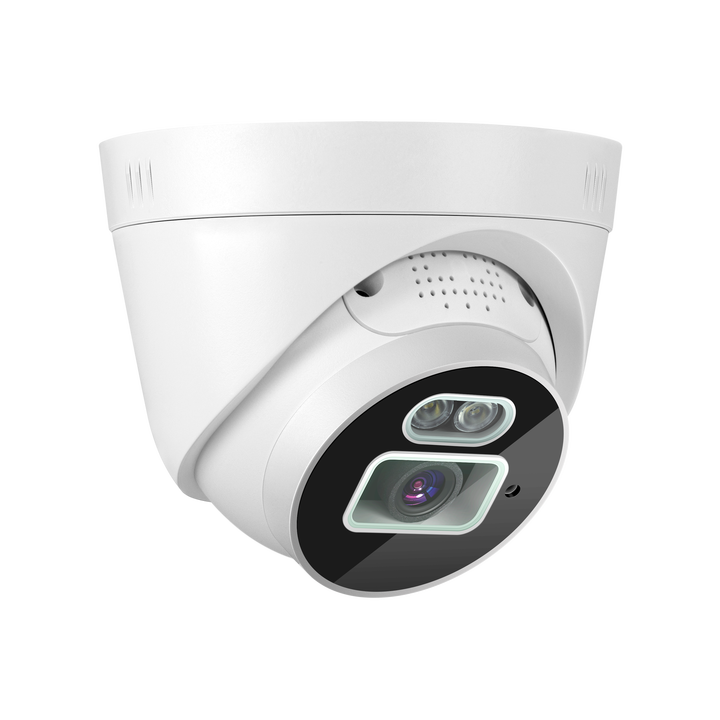 Top Quality H.265 4K 8.0Megapixel(NT98566+Sony IMX415@15fps) Dual light (IR&White) Dome IP Camera With Two Way Audio Wholesale Factory Customization