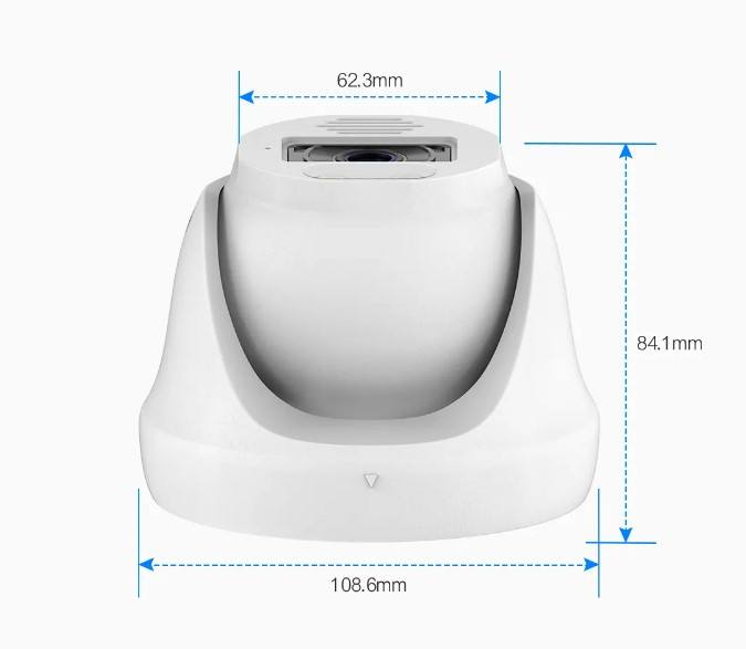 Top Quality H.265 4K 8.0Megapixel(NT98566+Sony IMX415@15fps) Dual light (IR&White) Dome IP Camera With Two Way Audio Wholesale Factory Customization