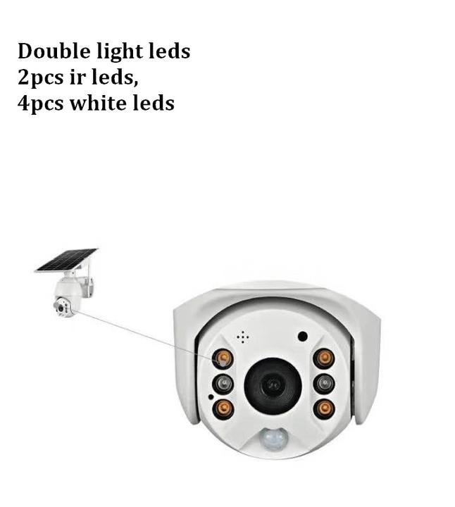 Ubox Unique Innovative PTZ Wireless  4G SIM Card Outdoor Solar Power Wifi Security Lithium Ion Batteries 18650  Camera Direct from Factory
