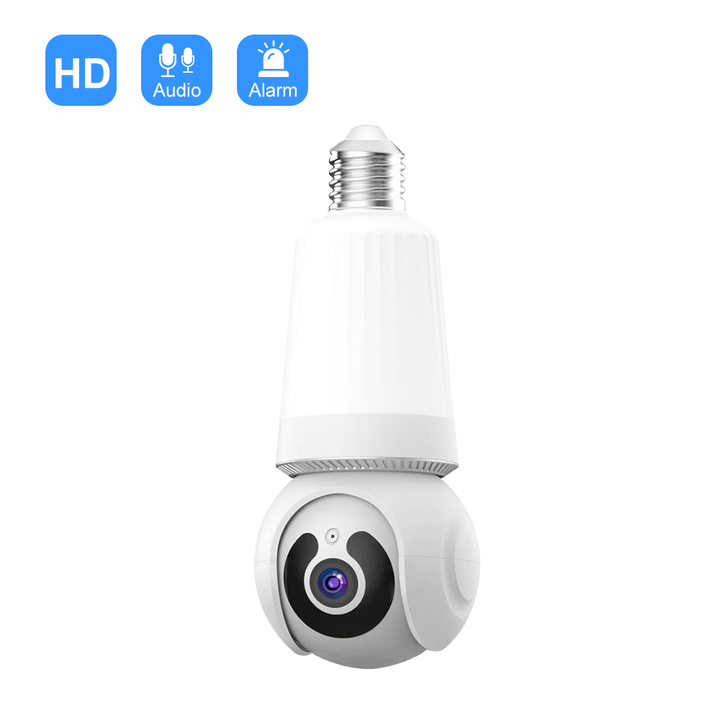 V380 3.0Megapixels WiFi illuminated Light Bulb Camer WiFi IP  security Dome Camera with two ways audios