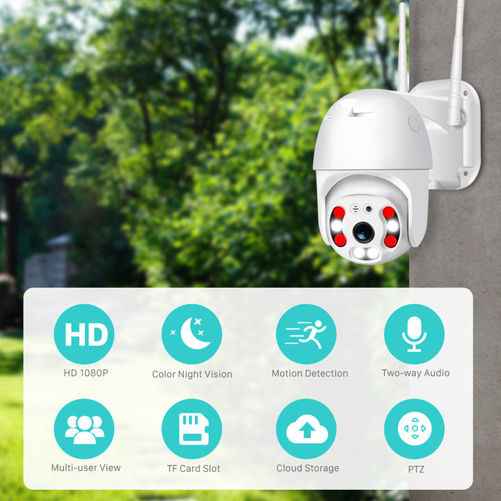 V380 Pro 5.0 Megapixel WiFi IP Camera