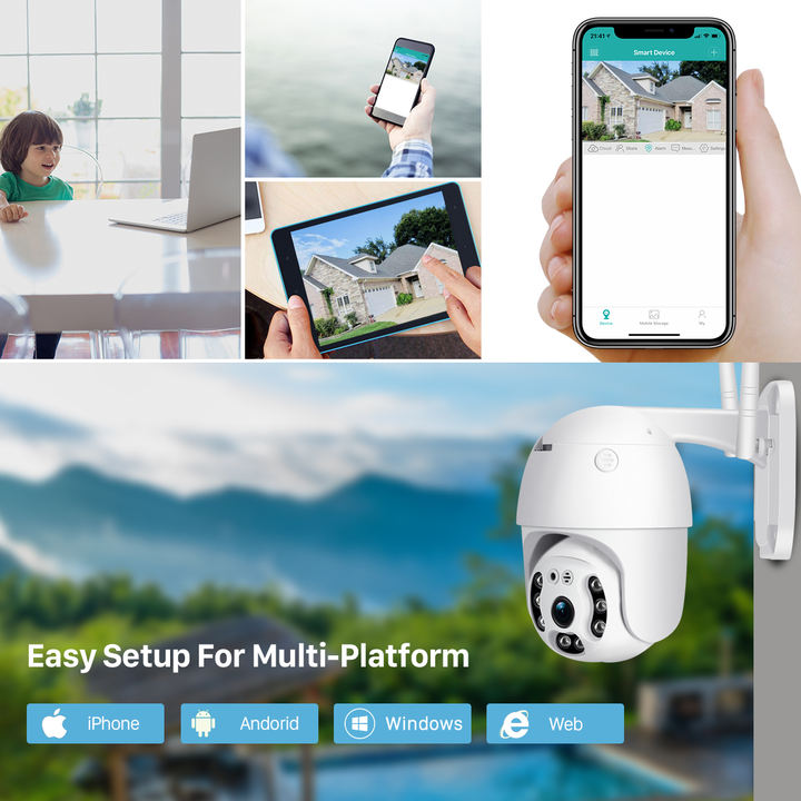 V380 Pro 5.0 Megapixel WiFi IP Camera