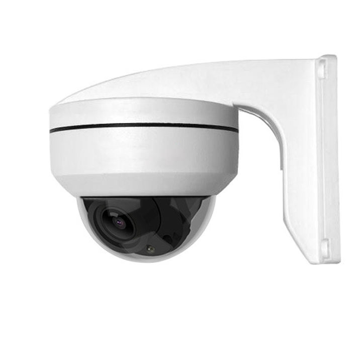 Wall bracket 2.5inch security 5mp metal dome waterproof cctv outdoor 4x zoom ahd ptz analogue camera