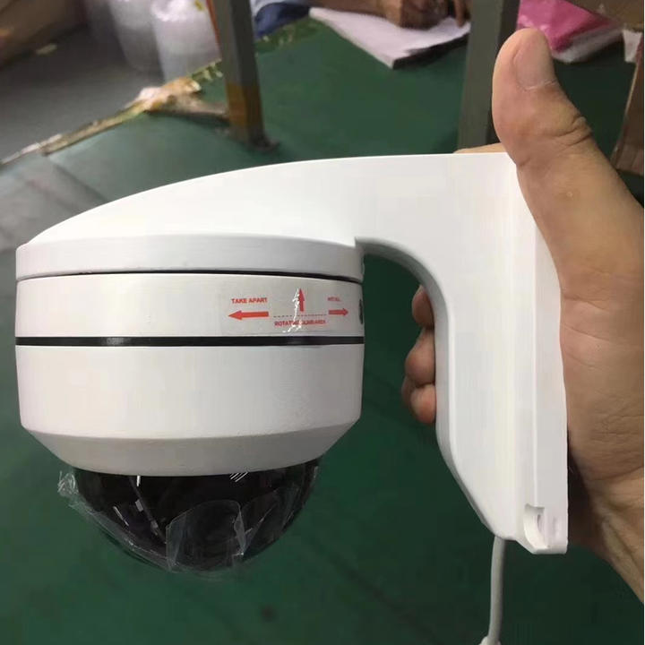 Wall bracket 2.5inch security 5mp metal dome waterproof cctv outdoor 4x zoom ahd ptz analogue camera