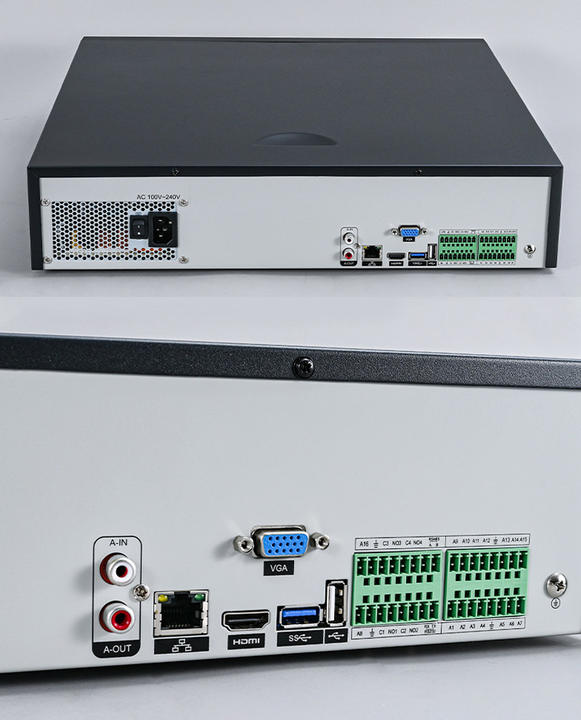XMEYE 4K 64CH Network Video Recorder 64 Channels IP Camera P2P IP NVR for Security Camera System Smart NVR Low-Cost Manufacturing Efficiency