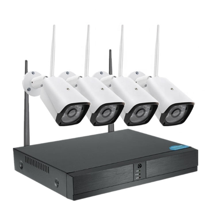 XMEYE CCTV Set 4 CH 2.0 Megapixel Wifi NVR Kits 2MP Wireless System WIFI IP Camera HD 1080P China Wholesale Factory