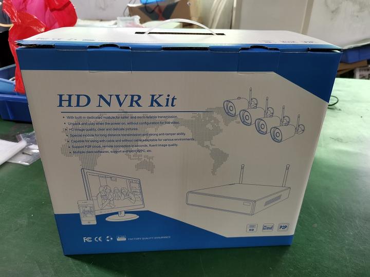 XMEYE CCTV Set 4 CH 2.0 Megapixel Wifi NVR Kits 2MP Wireless System WIFI IP Camera HD 1080P China Wholesale Factory
