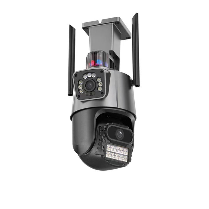 WiFi Dual Lens 1080P Outdoor Security Wireless Video Surveillance Auto Tracking Security ICsee PTZ Camera Wholesale Distribution Center