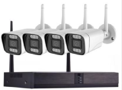 Xmeye Icsee 4CH NVR Kit WIFI  CCTV IP 5mp wifi camera full color Camera  Audio intercom Camera kit Export Wholesale