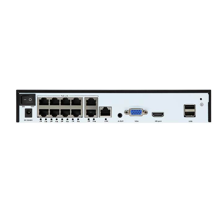 Xmeye  Camera Kit 10chs 6.0megapixel  POE NVR KIT IP Two Way Audio Camera Security System Wholesale Distribution Distributor