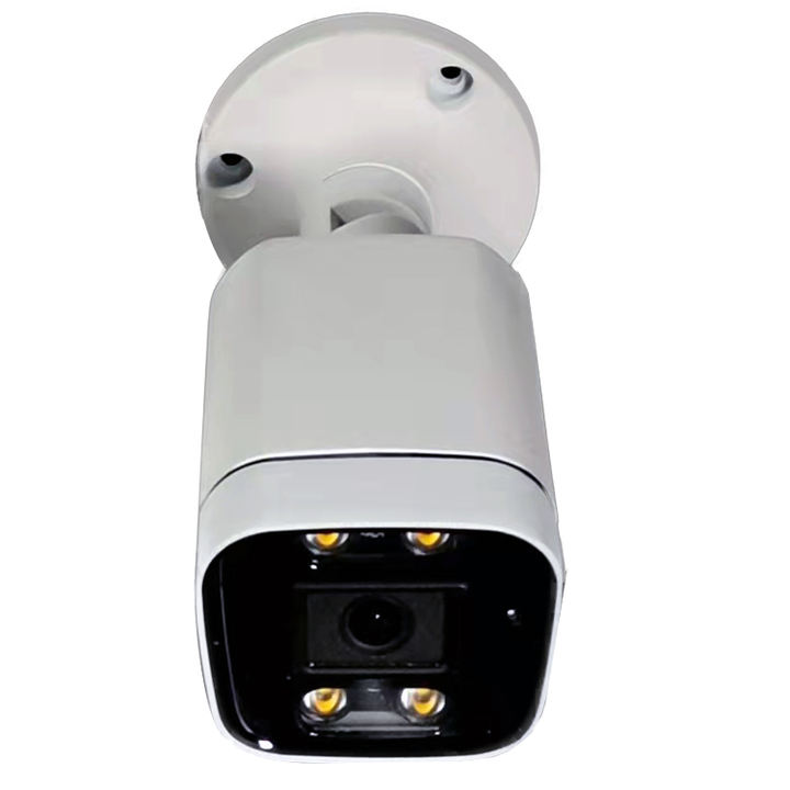 Xmeye Metal Casing 4.0Megapixel Waterproof IP Camera  Black Bullet IP Network POE CCTV Camera with 2ways audios. China Manufacturing Distributor