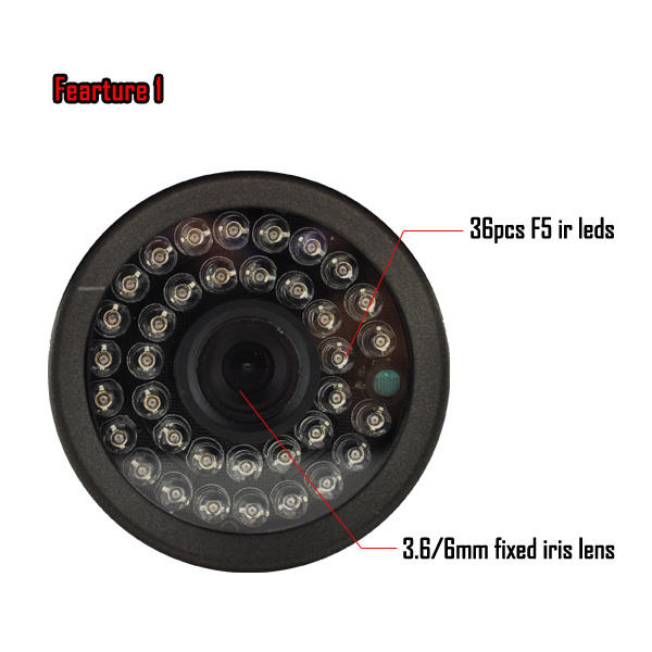 Factory price Sony CCD 700TVL IR Home security Camera Export Factory