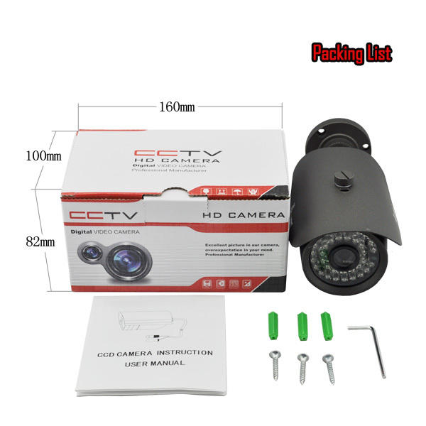 Factory price Sony CCD 700TVL IR Home security Camera Export Factory