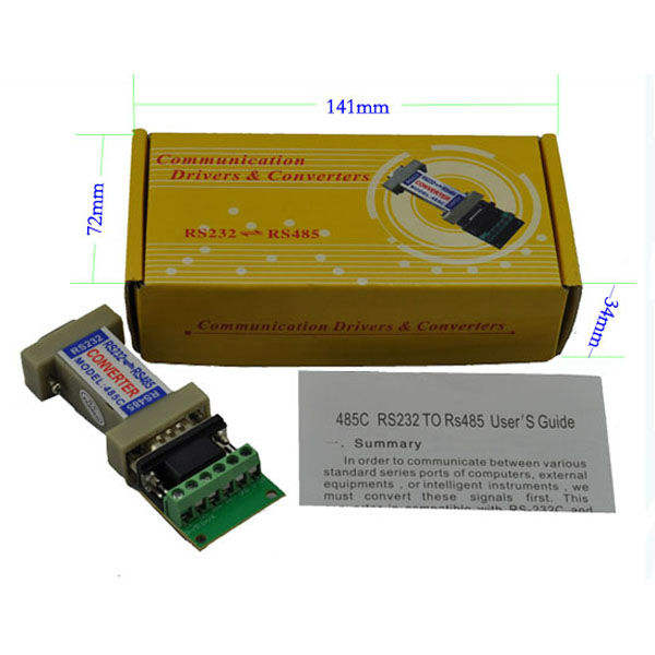 Rs232 to rs485 converter CCTV Accessories Rapid Production Solutions