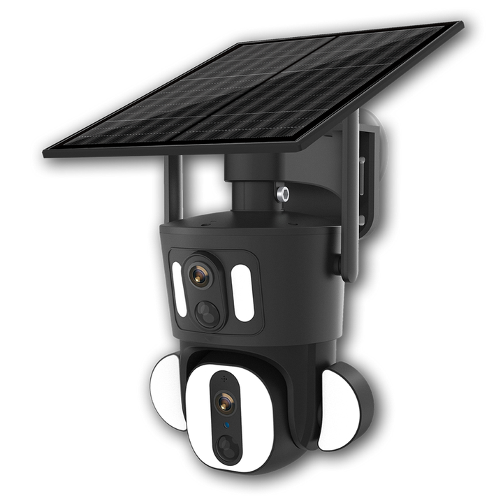 whole house solar battery Ubox 2.0Megapixel Solar power Bullet&PT Dome  linkage IP  Outdoor  WIFI Camera