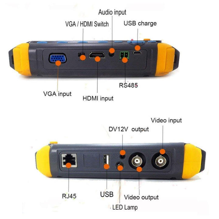 rj45 cable tester CCTV Tester 4  AHD and CCD camera tester