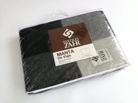 20%Wool 80% Acrylic Soft Warm Wool Blanket for Outside