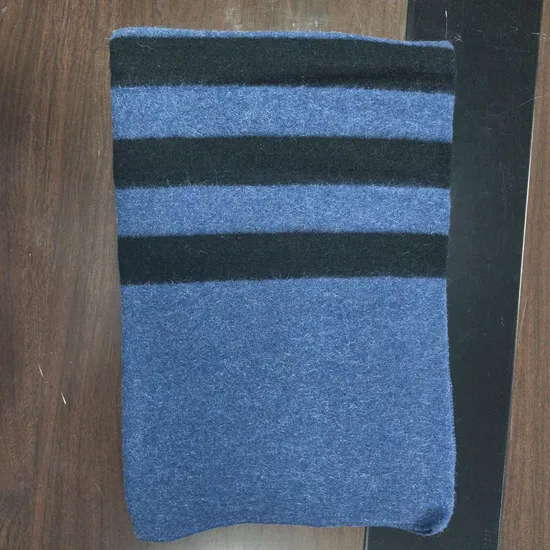 50% Wool 50 Polyester Thick Winter Emergency Wool Blanket