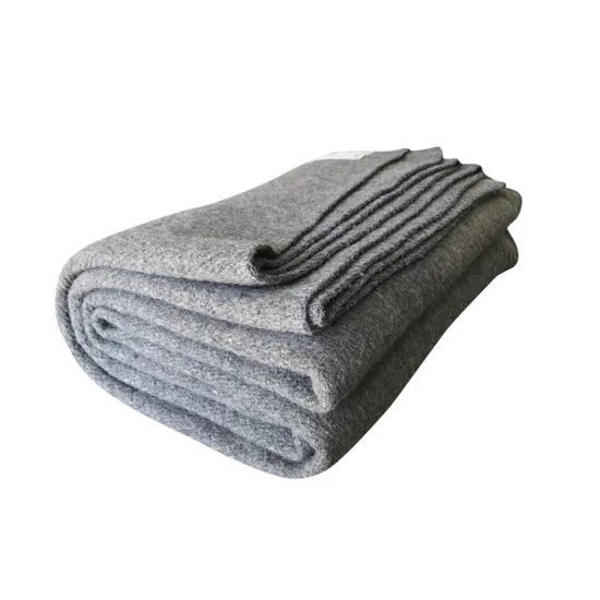 50% Wool 50% Polyester Thick and Warm Outdoor Wool Blanket