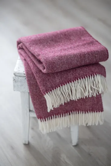 Best Selling Comfortable Soft Pure Wool Blanket for Fashion Life