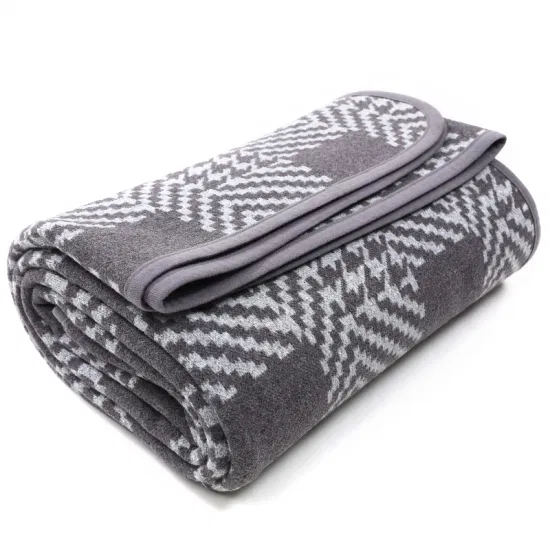 Custom Household Fashion Warm Pure Wool Blanket