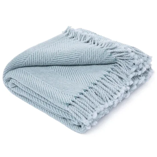 Customized Thick Warm and Comfortable Pure Wool Blanket for Bed