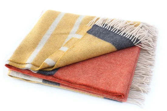 Designer Weavers Throw Luxury Bed Check Blanket