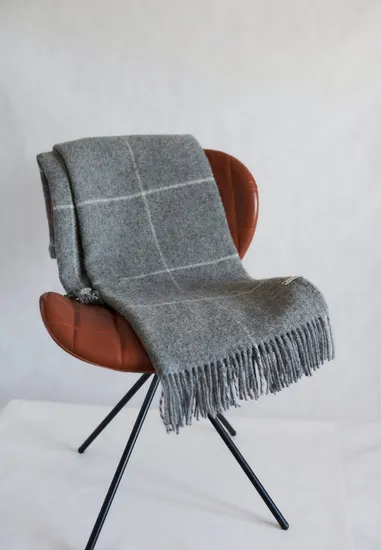 Factory Custom 100% Merino Wool Blanket for Winter