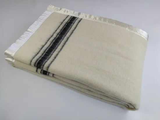 Good Quality Custom Soft Wool Blend Blankets