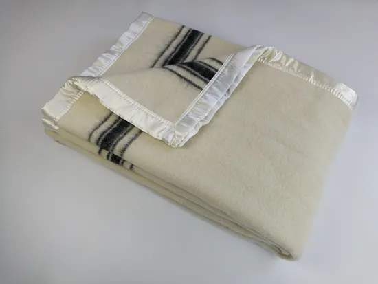 Good Quality Custom Soft Wool Blend Blankets