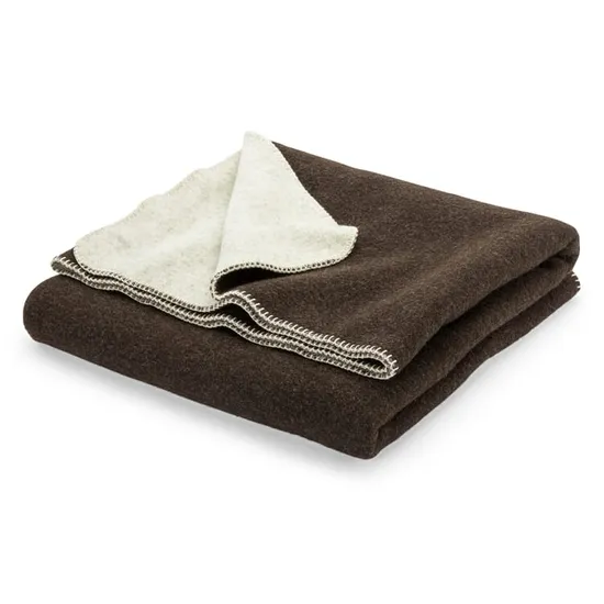 High Quality Soft Solid Wool Blanket for Home Life