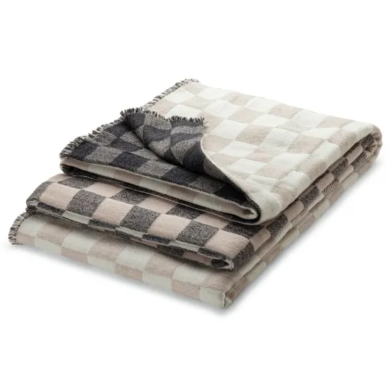 High Quality Soft Solid Wool Blanket for Home Life