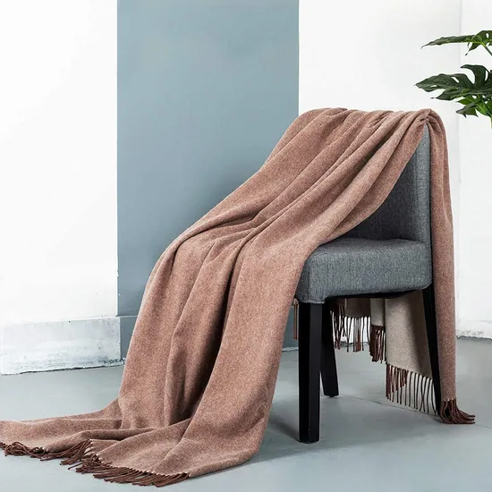 High Quality Soft Warm Pure Merino Wool Blankets for Modern Life