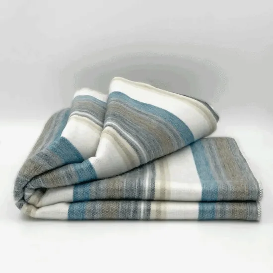 High Quality Warm Soft Pure Wool Blanket for Bedroom